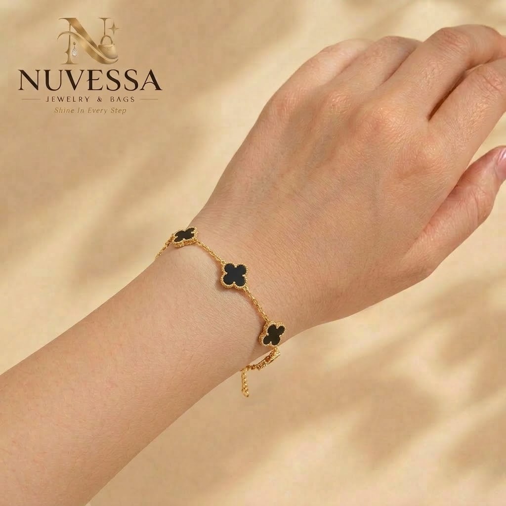Four-Leaf Clover Bracelet