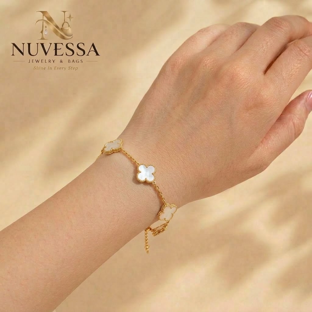 Four-Leaf Clover Bracelet