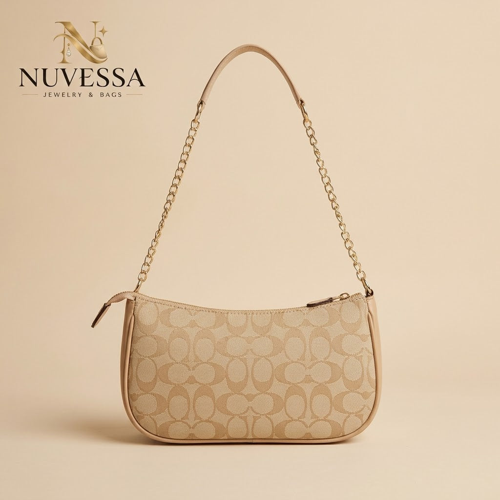 Shoulder Bag with Chain