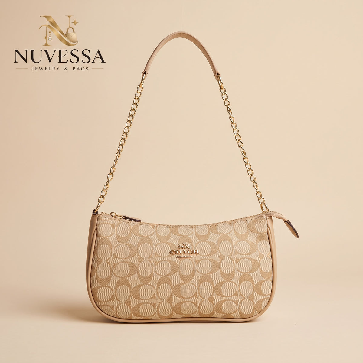 Shoulder Bag with Chain