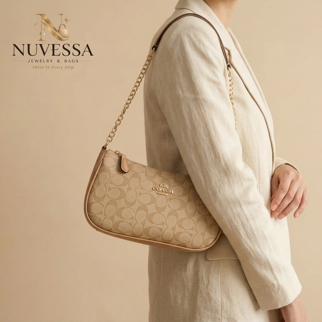 Shoulder Bag with Chain