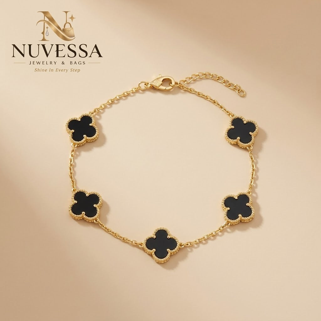 Four-Leaf Clover Bracelet