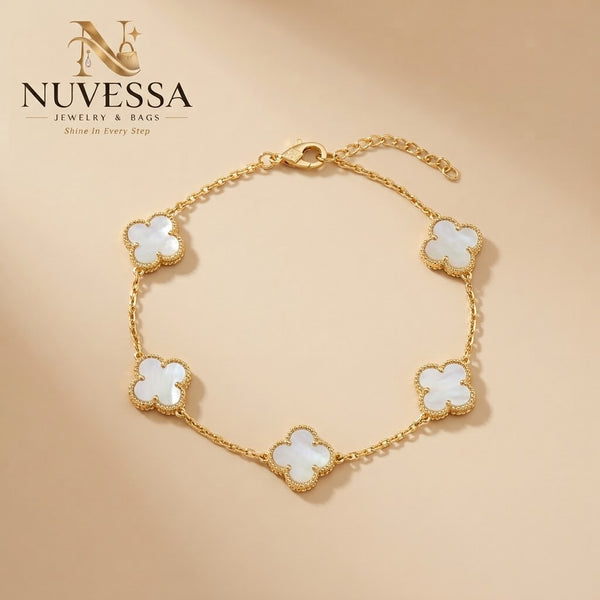 Four-Leaf Clover Bracelet
